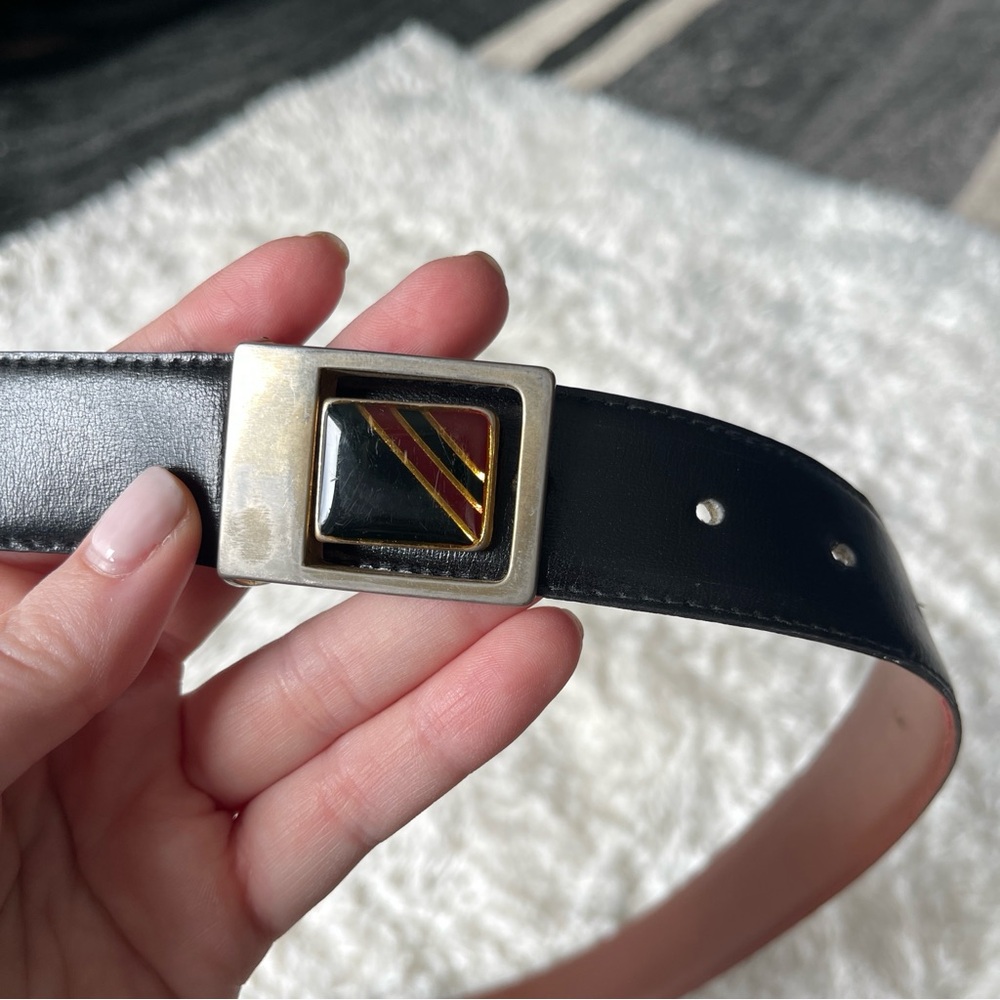 Men's Italian Leather Belt, Riccardo Marcello brand, black